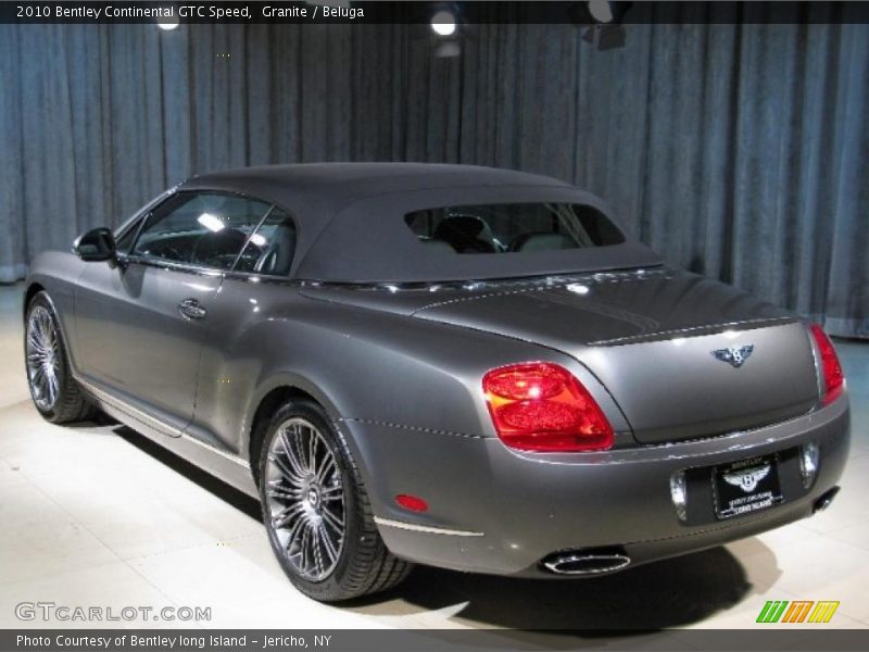 Granite / Beluga 2010 Bentley Continental GTC Speed