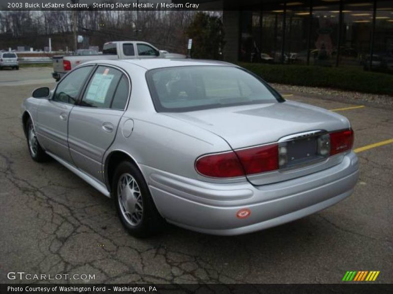Sterling Silver Metallic / Medium Gray 2003 Buick LeSabre Custom