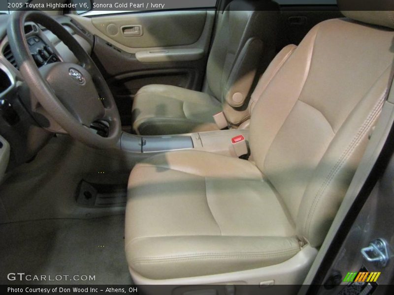 Sonora Gold Pearl / Ivory 2005 Toyota Highlander V6