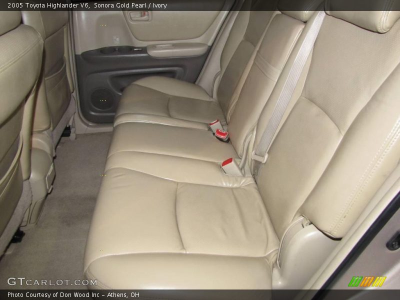 Sonora Gold Pearl / Ivory 2005 Toyota Highlander V6