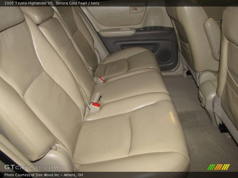 Sonora Gold Pearl / Ivory 2005 Toyota Highlander V6