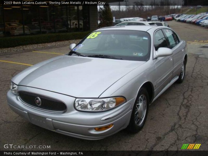 Sterling Silver Metallic / Medium Gray 2003 Buick LeSabre Custom