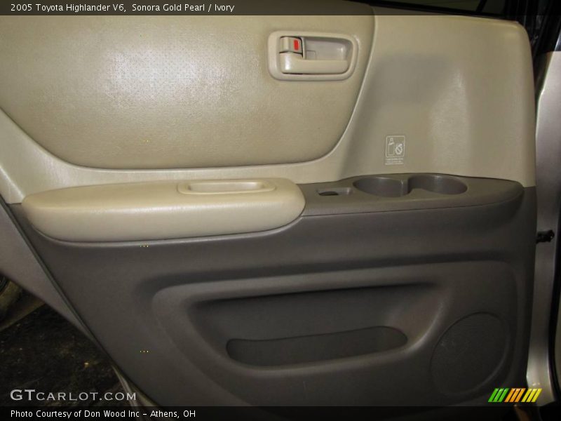 Sonora Gold Pearl / Ivory 2005 Toyota Highlander V6