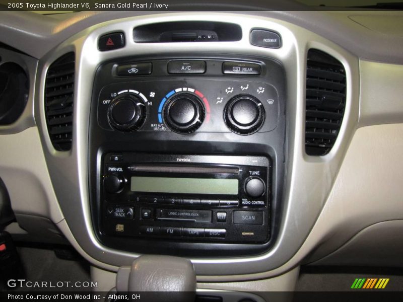 Sonora Gold Pearl / Ivory 2005 Toyota Highlander V6