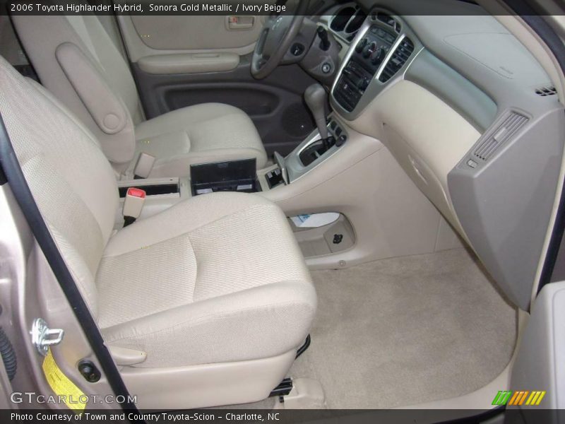 Sonora Gold Metallic / Ivory Beige 2006 Toyota Highlander Hybrid