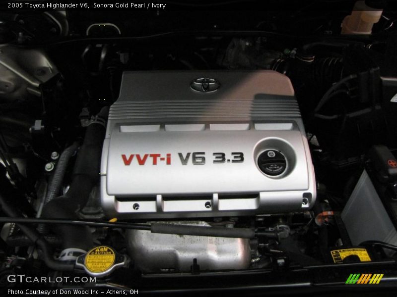 Sonora Gold Pearl / Ivory 2005 Toyota Highlander V6