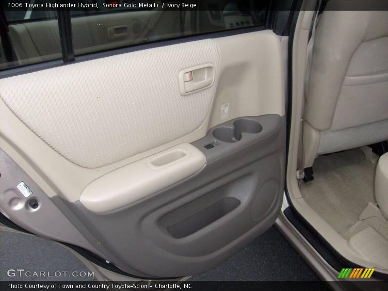 Sonora Gold Metallic / Ivory Beige 2006 Toyota Highlander Hybrid
