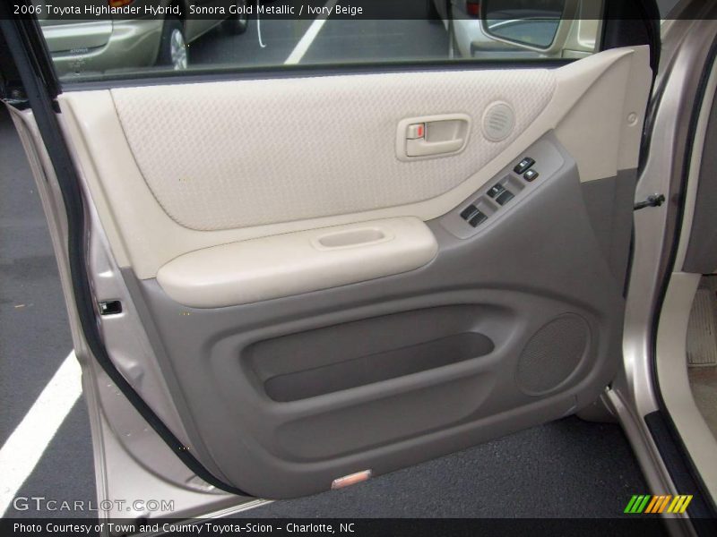 Sonora Gold Metallic / Ivory Beige 2006 Toyota Highlander Hybrid