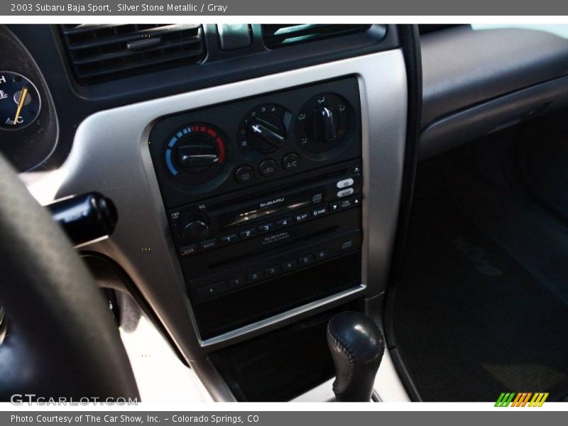 Silver Stone Metallic / Gray 2003 Subaru Baja Sport