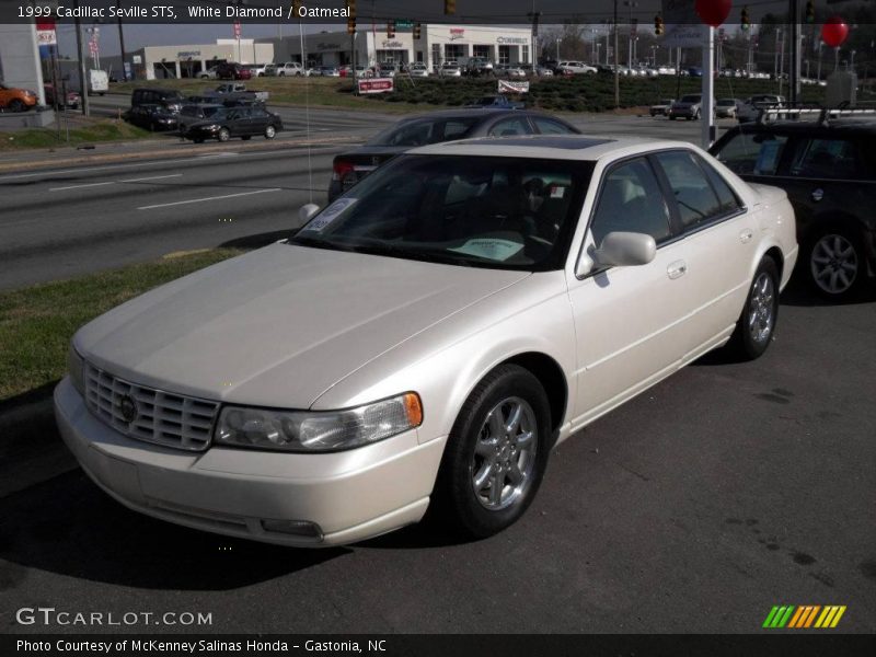 White Diamond / Oatmeal 1999 Cadillac Seville STS