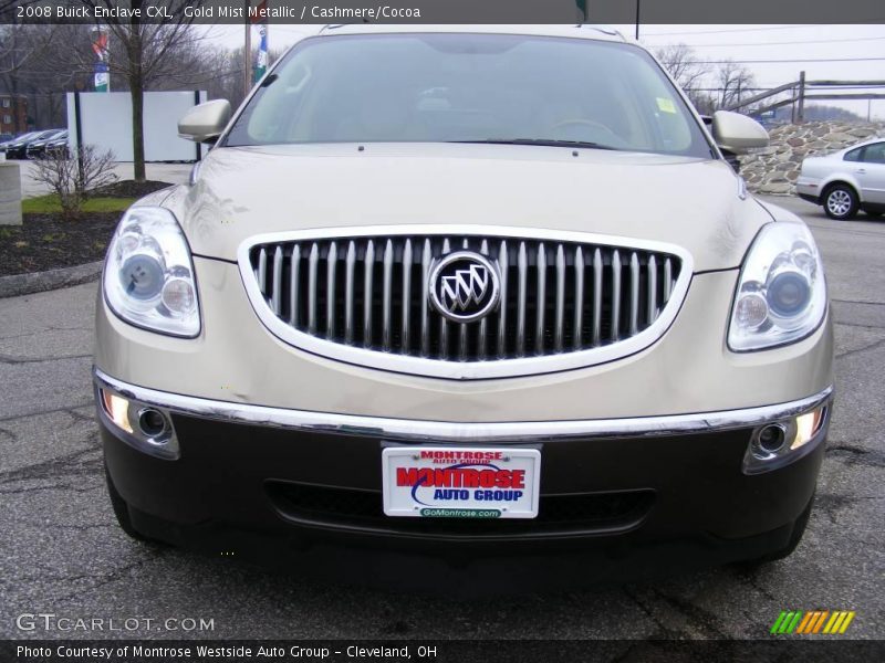 Gold Mist Metallic / Cashmere/Cocoa 2008 Buick Enclave CXL