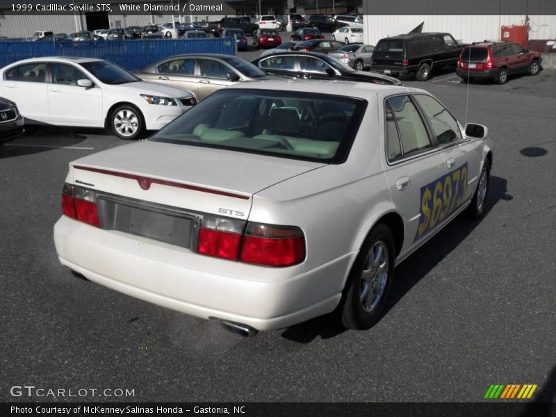White Diamond / Oatmeal 1999 Cadillac Seville STS