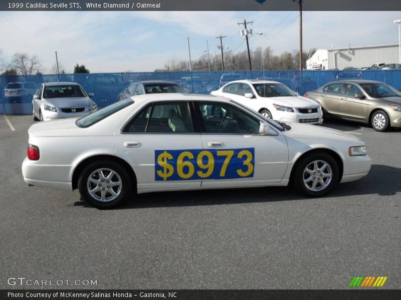 White Diamond / Oatmeal 1999 Cadillac Seville STS