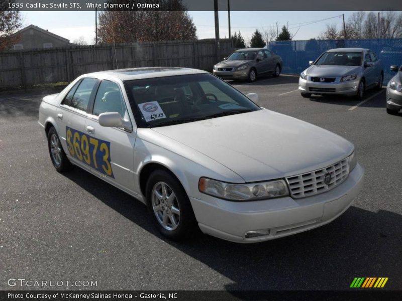 White Diamond / Oatmeal 1999 Cadillac Seville STS