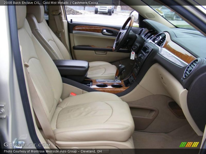 Gold Mist Metallic / Cashmere/Cocoa 2008 Buick Enclave CXL