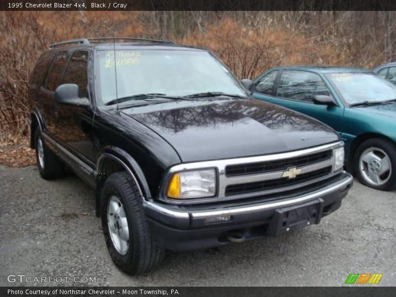Black / Gray 1995 Chevrolet Blazer 4x4