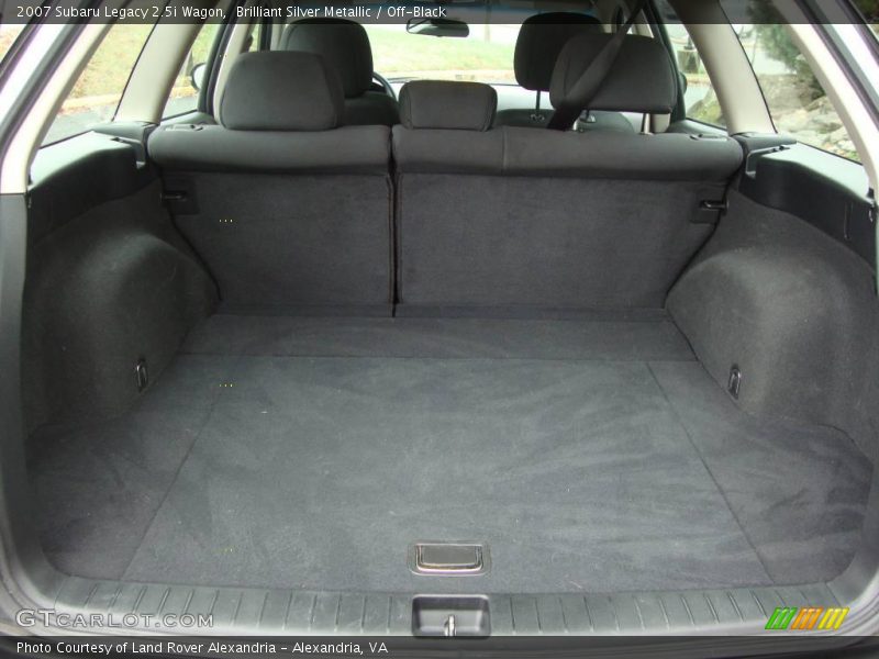 Brilliant Silver Metallic / Off-Black 2007 Subaru Legacy 2.5i Wagon