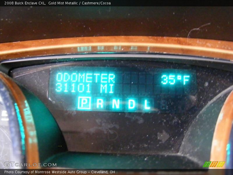 Gold Mist Metallic / Cashmere/Cocoa 2008 Buick Enclave CXL