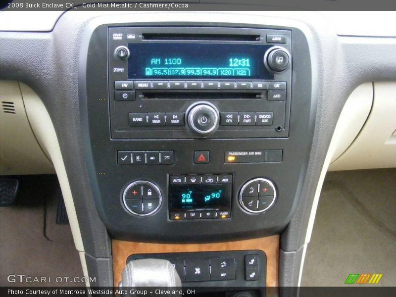 Gold Mist Metallic / Cashmere/Cocoa 2008 Buick Enclave CXL