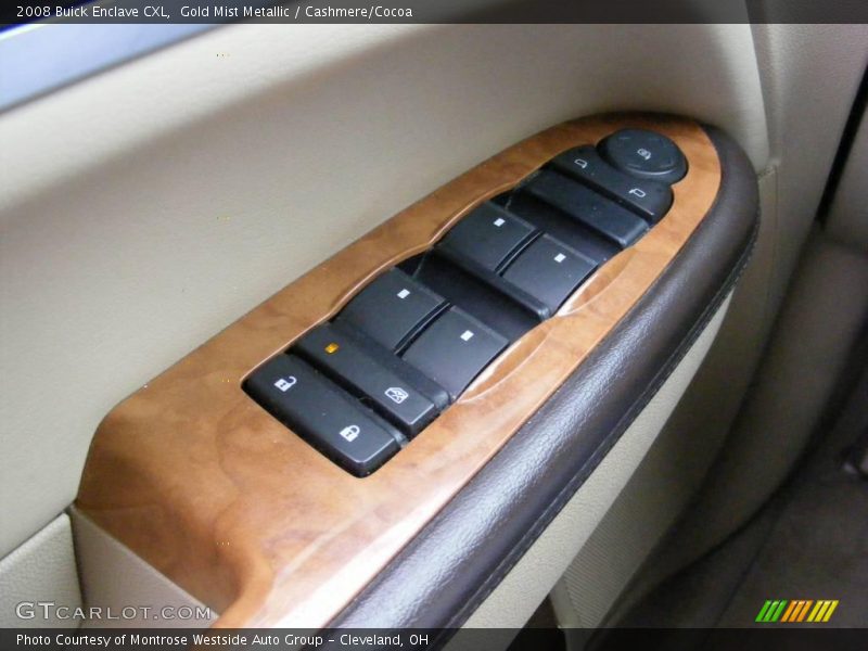 Gold Mist Metallic / Cashmere/Cocoa 2008 Buick Enclave CXL