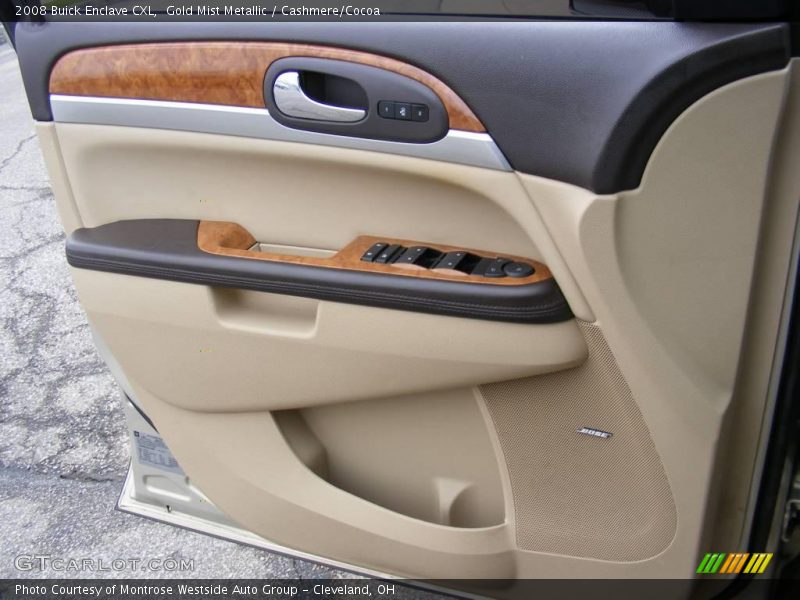 Gold Mist Metallic / Cashmere/Cocoa 2008 Buick Enclave CXL