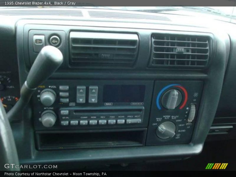 Black / Gray 1995 Chevrolet Blazer 4x4