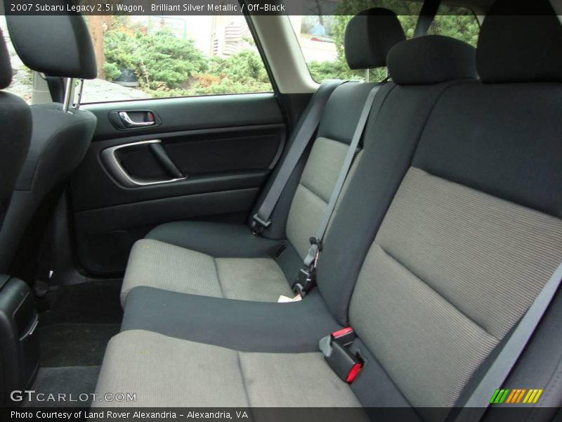 Brilliant Silver Metallic / Off-Black 2007 Subaru Legacy 2.5i Wagon