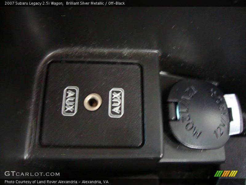 Brilliant Silver Metallic / Off-Black 2007 Subaru Legacy 2.5i Wagon