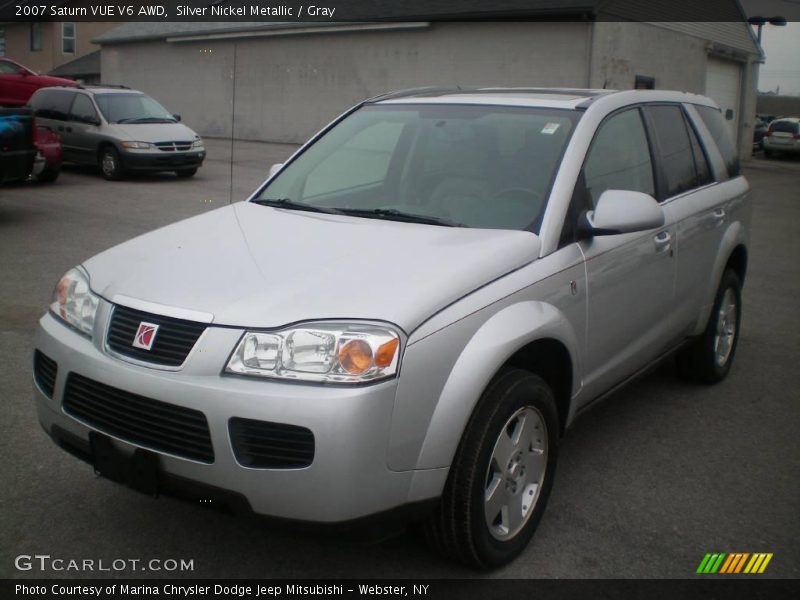 Silver Nickel Metallic / Gray 2007 Saturn VUE V6 AWD