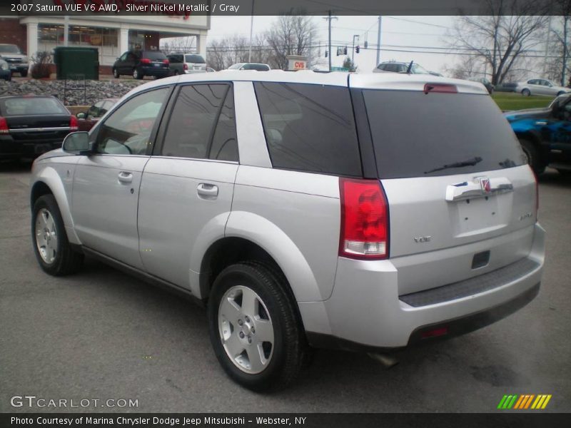Silver Nickel Metallic / Gray 2007 Saturn VUE V6 AWD