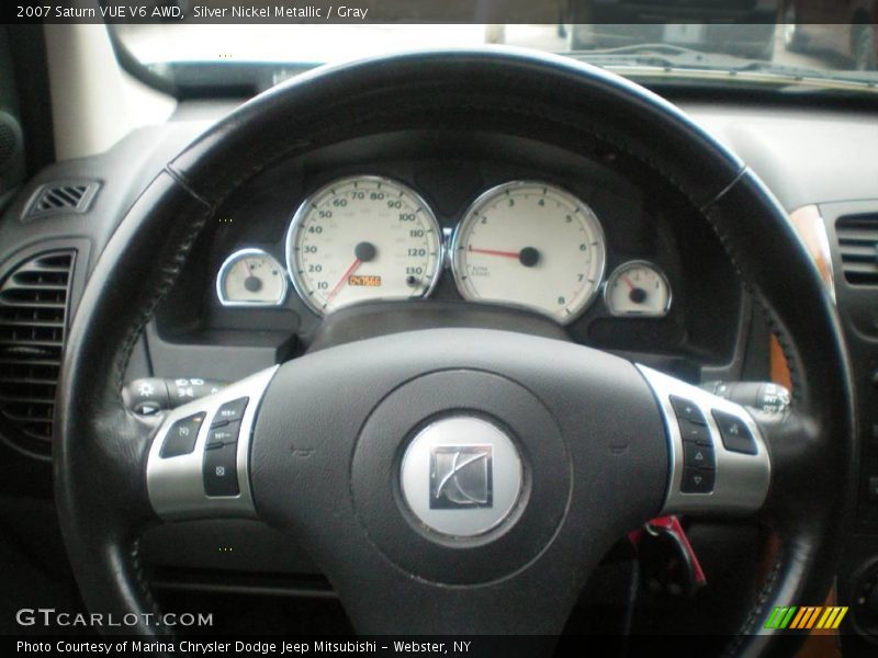 Silver Nickel Metallic / Gray 2007 Saturn VUE V6 AWD