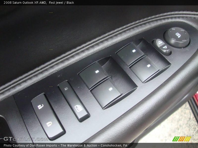 Red Jewel / Black 2008 Saturn Outlook XR AWD