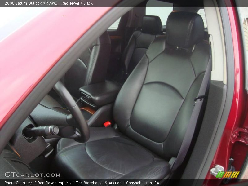 Red Jewel / Black 2008 Saturn Outlook XR AWD