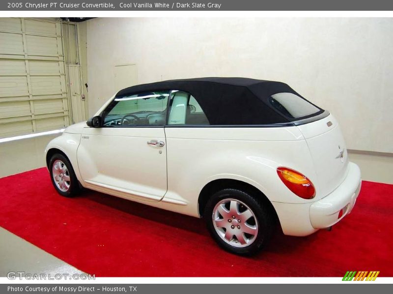 Cool Vanilla White / Dark Slate Gray 2005 Chrysler PT Cruiser Convertible