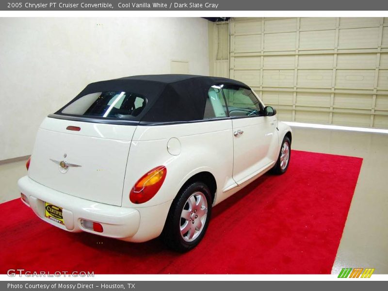 Cool Vanilla White / Dark Slate Gray 2005 Chrysler PT Cruiser Convertible