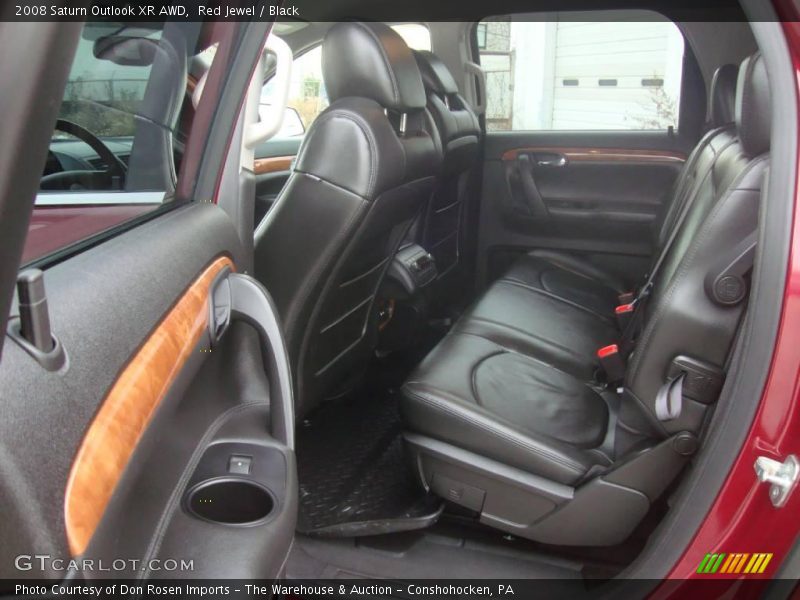 Red Jewel / Black 2008 Saturn Outlook XR AWD