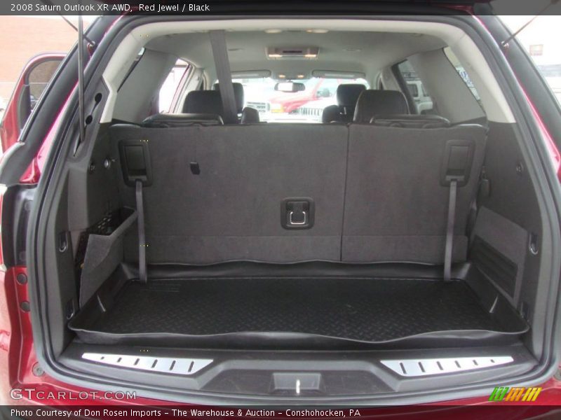 Red Jewel / Black 2008 Saturn Outlook XR AWD