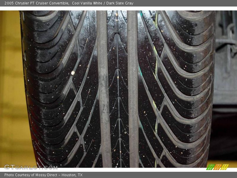 Cool Vanilla White / Dark Slate Gray 2005 Chrysler PT Cruiser Convertible