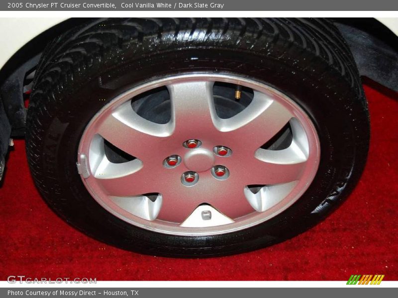 Cool Vanilla White / Dark Slate Gray 2005 Chrysler PT Cruiser Convertible