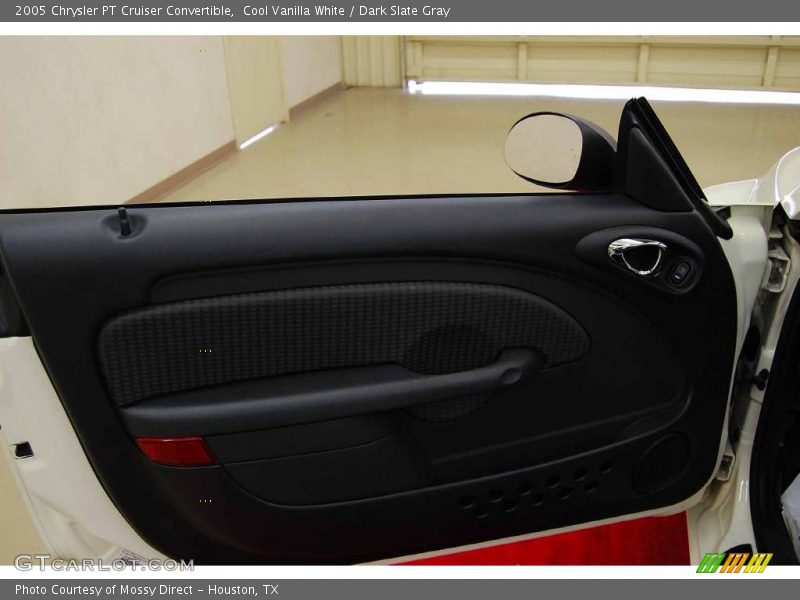 Cool Vanilla White / Dark Slate Gray 2005 Chrysler PT Cruiser Convertible