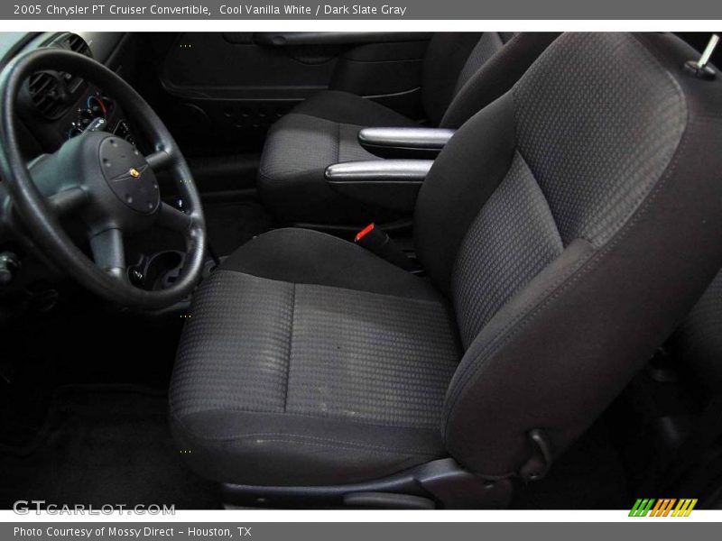 Cool Vanilla White / Dark Slate Gray 2005 Chrysler PT Cruiser Convertible