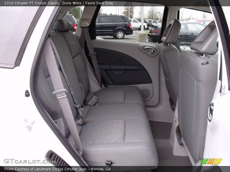 Stone White / Pastel Slate Gray 2010 Chrysler PT Cruiser Classic