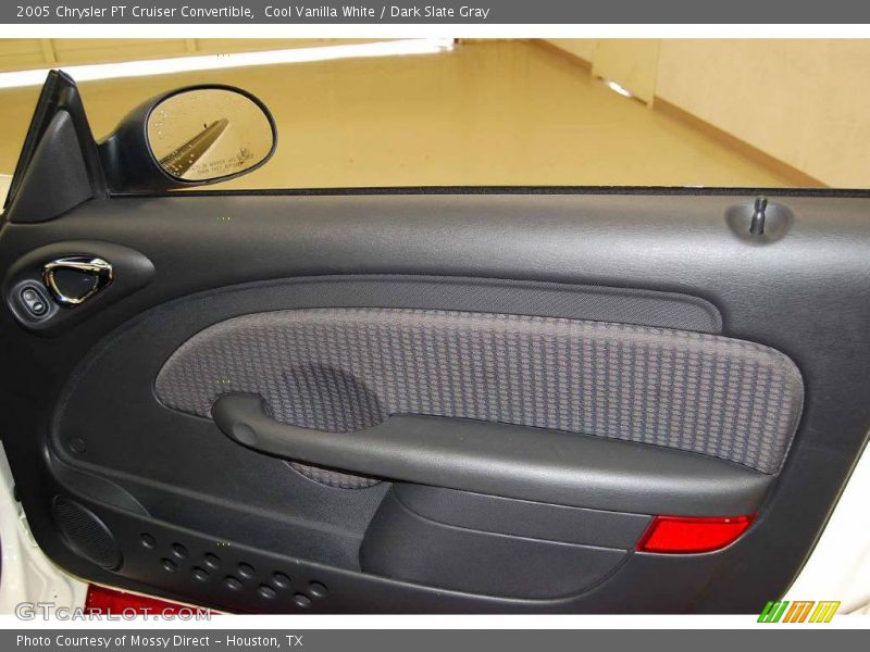 Cool Vanilla White / Dark Slate Gray 2005 Chrysler PT Cruiser Convertible