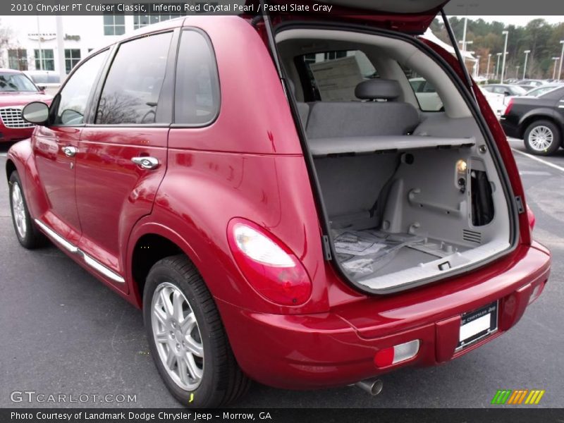 Inferno Red Crystal Pearl / Pastel Slate Gray 2010 Chrysler PT Cruiser Classic