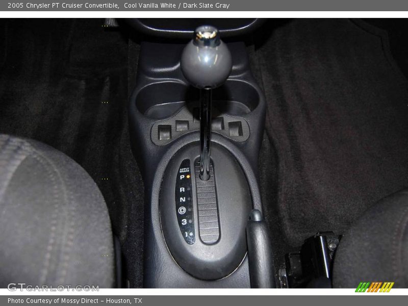 Cool Vanilla White / Dark Slate Gray 2005 Chrysler PT Cruiser Convertible