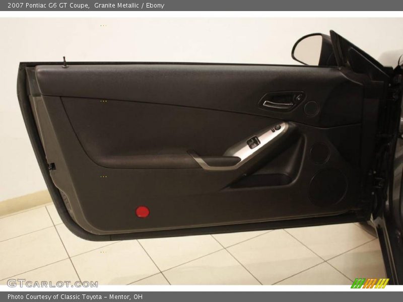Granite Metallic / Ebony 2007 Pontiac G6 GT Coupe