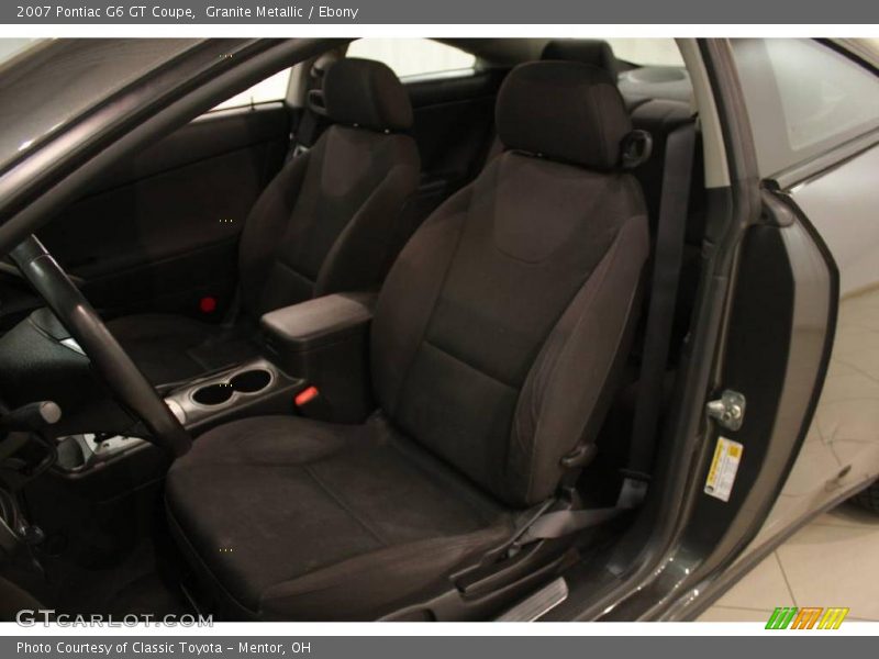 Granite Metallic / Ebony 2007 Pontiac G6 GT Coupe