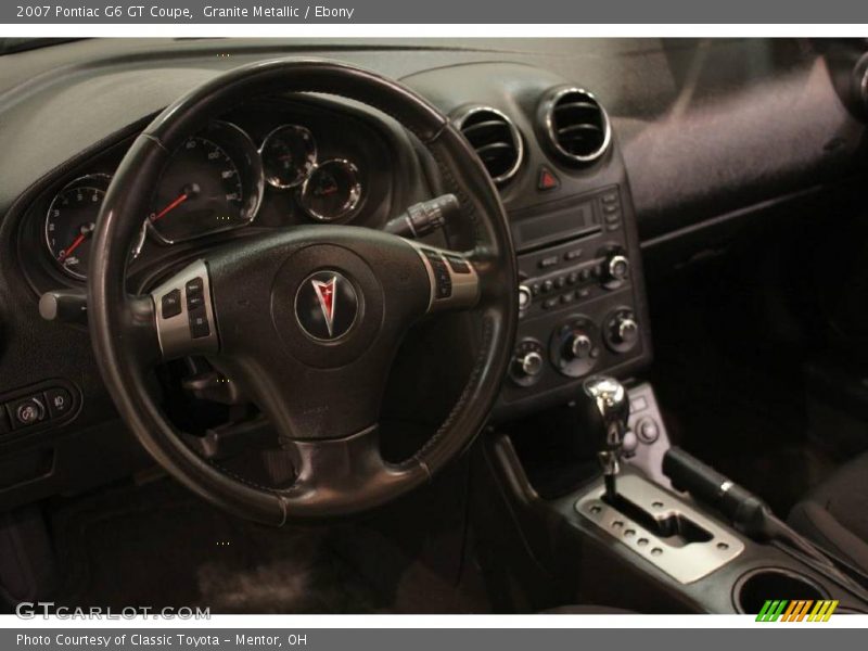 Granite Metallic / Ebony 2007 Pontiac G6 GT Coupe