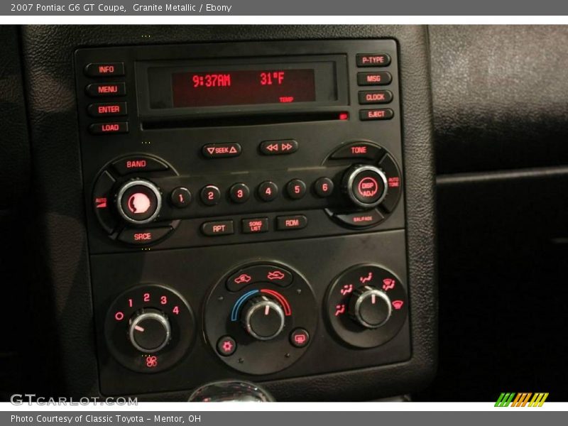 Granite Metallic / Ebony 2007 Pontiac G6 GT Coupe