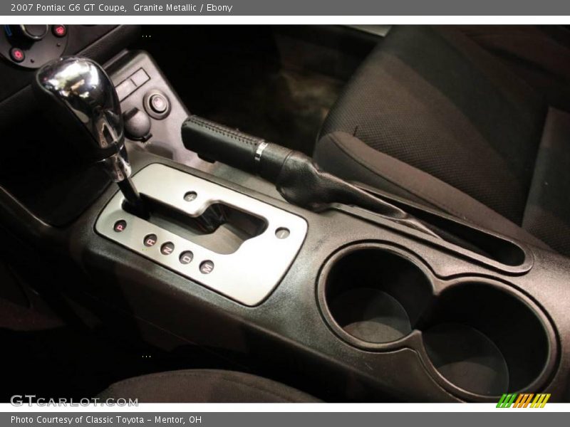 Granite Metallic / Ebony 2007 Pontiac G6 GT Coupe